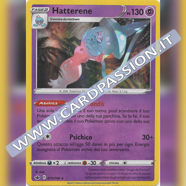 073/198 Hatterene Holo | Regno Glaciale - Card Passion