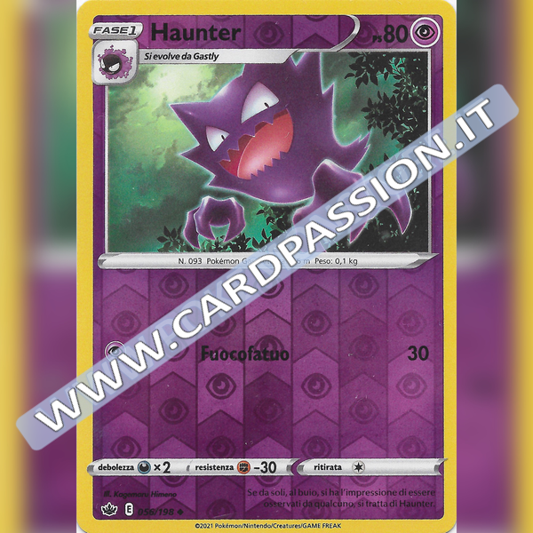 056/198 Haunter Reverse | Regno Glaciale - Card Passion
