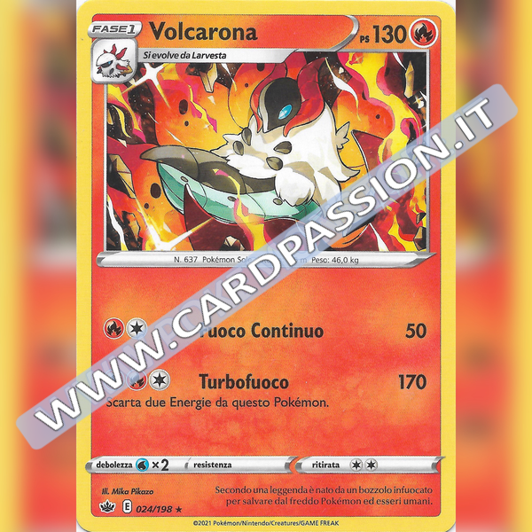 024/198 Volcarona | Regno Glaciale - Card Passion