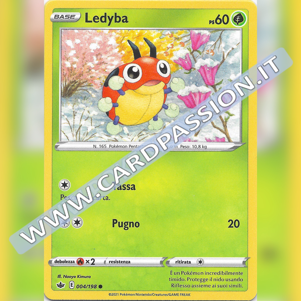 004/198 Ledyba | Regno Glaciale - Card Passion