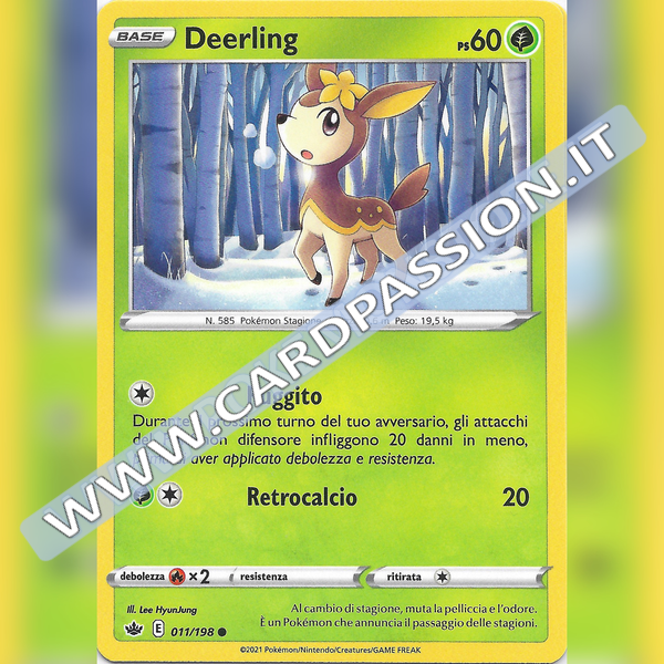 011/198 Deerling | Regno Glaciale - Card Passion