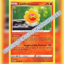 022/198 Castform Forma Sole | Regno Glaciale - Card Passion