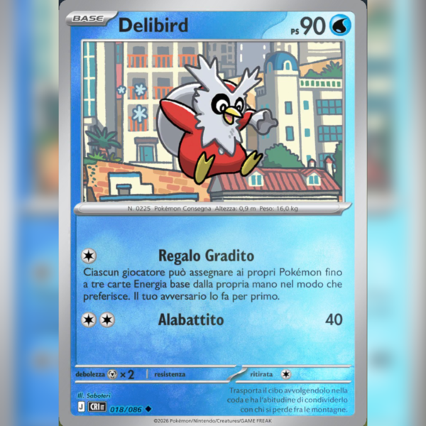 018/086 Delibird Reverse | Caos Nascente