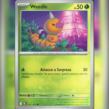 001/086 Weedle Reverse | Caos Nascente