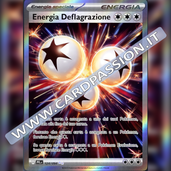 124/094 Energia Deflagrazione (Full Art) | Fiamme Spettrali