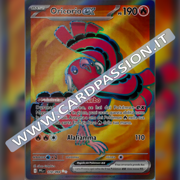 110/094 Oricorio ex (Full Art) | Fiamme Spettrali