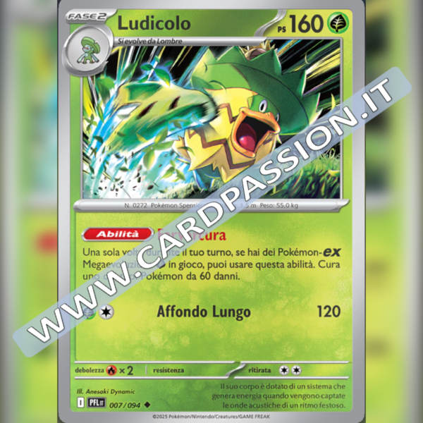 007/094 Ludicolo Reverse | Fiamme Spettrali