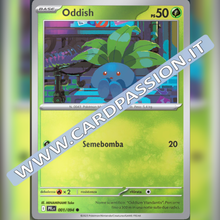 001/094 Oddish Reverse | Fiamme Spettrali