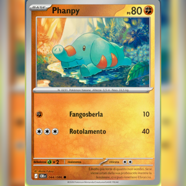 044/086 Phanpy Reverse | Caos Nascente