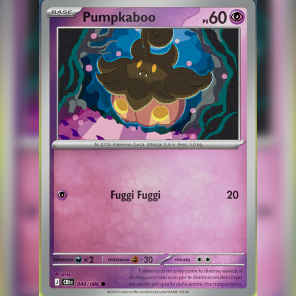 040/086 Pumkaboo Reverse | Caos Nascente