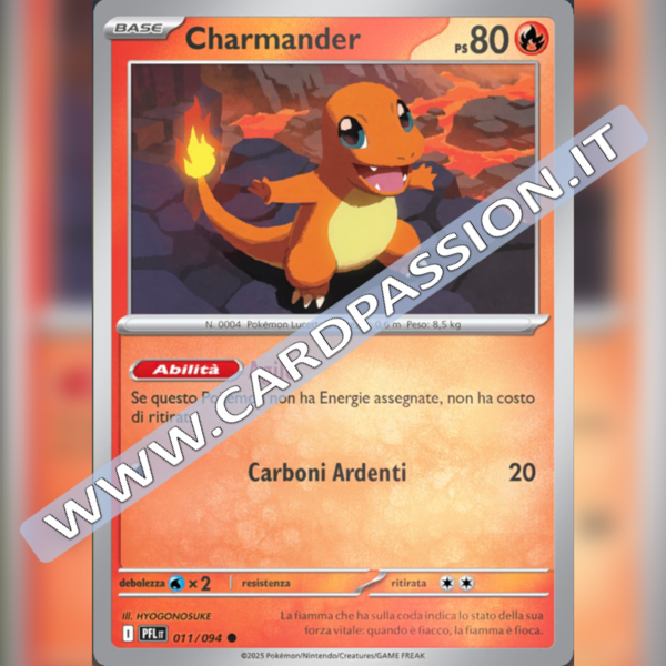011/094 Charmander Reverse | Fiamme Spettrali