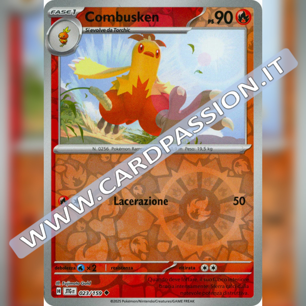 023/159 Combusken Reverse | Avventure Insieme