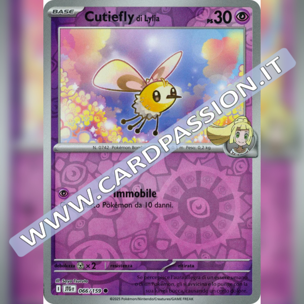 066/159 Cutiefly di Lylia Reverse | Avventure Insieme