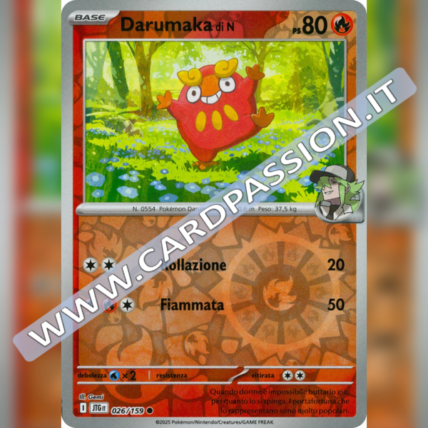 026/159 Darumaka Reverse | Avventure Insieme