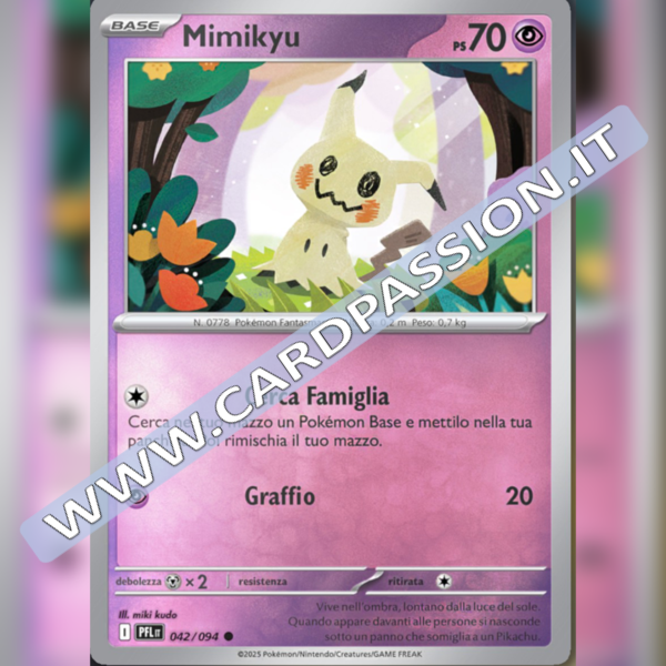 042/094 Mimikyu Reverse | Fiamme Spettrali