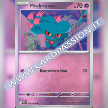035/094 Misdreavus Reverse | Fiamme Spettrali