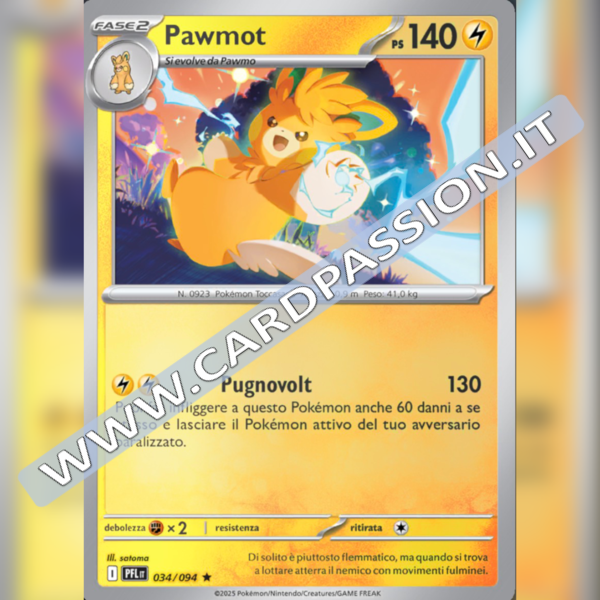 034/094 Pawmot Reverse | Fiamme Spettrali