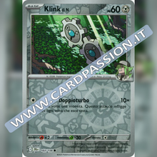 103/159 Klink di N Reverse | Avventure Insieme