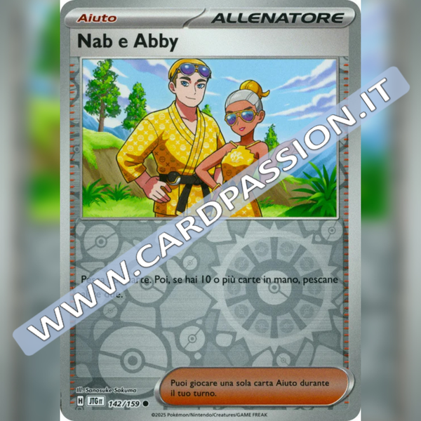 142/159 Nab e Abby Reverse | Avventure Insieme
