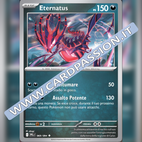 069/094 Eternatus Reverse | Fiamme Spettrali
