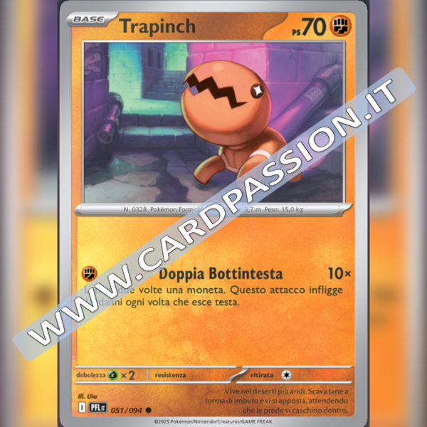 051/094 Trapinch Reverse | Fiamme Spettrali