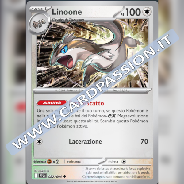 082/094 Linoone Reverse | Fiamme Spettrali