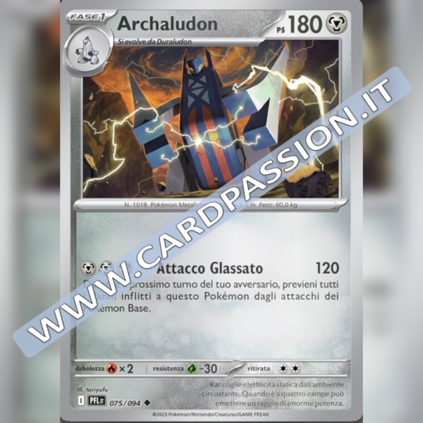 075/094 Archaludon Reverse | Fiamme Spettrali