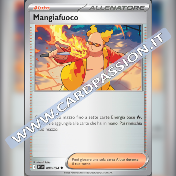 089/094 Mangiafuoco Reverse | Fiamme Spettrali