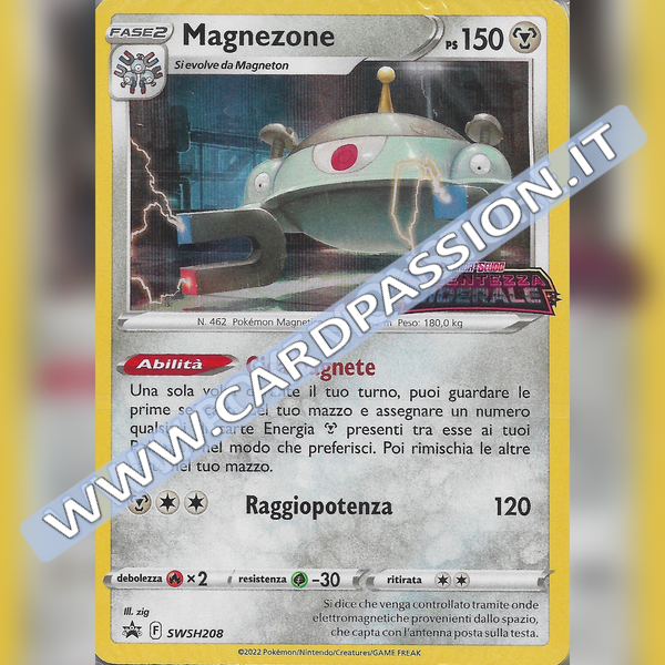 SWSH208 Magnezone Holo (Stamped) | Black Star Promo - Card Passion