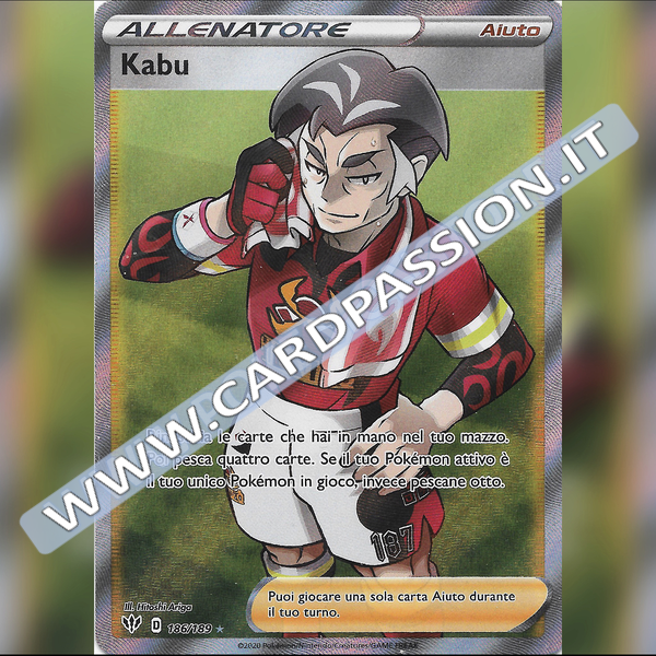 186/189 Kabu (Full Art) | Fiamme Oscure - Card Passion