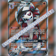 138/145 Lycanroc GX (Full Art) | Guardiani Nascenti - Card Passion