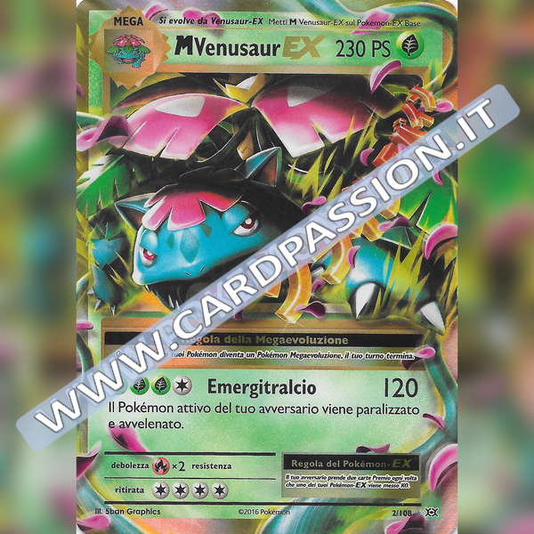 002/108 MVenusaur EX | Evoluzioni - Card Passion