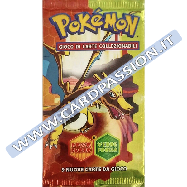 ★ Bustina EX Rosso Fuoco e Verde Foglia | Artwork Charizard (IT) - Card Passion