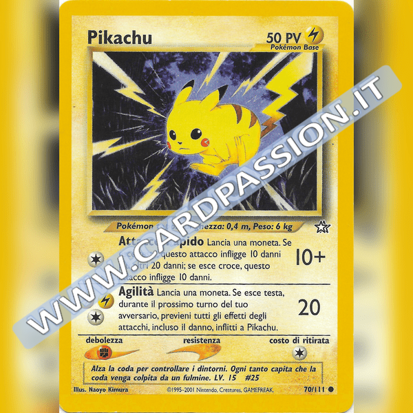 70/111 Pikachu | Neo Genesis - Card Passion