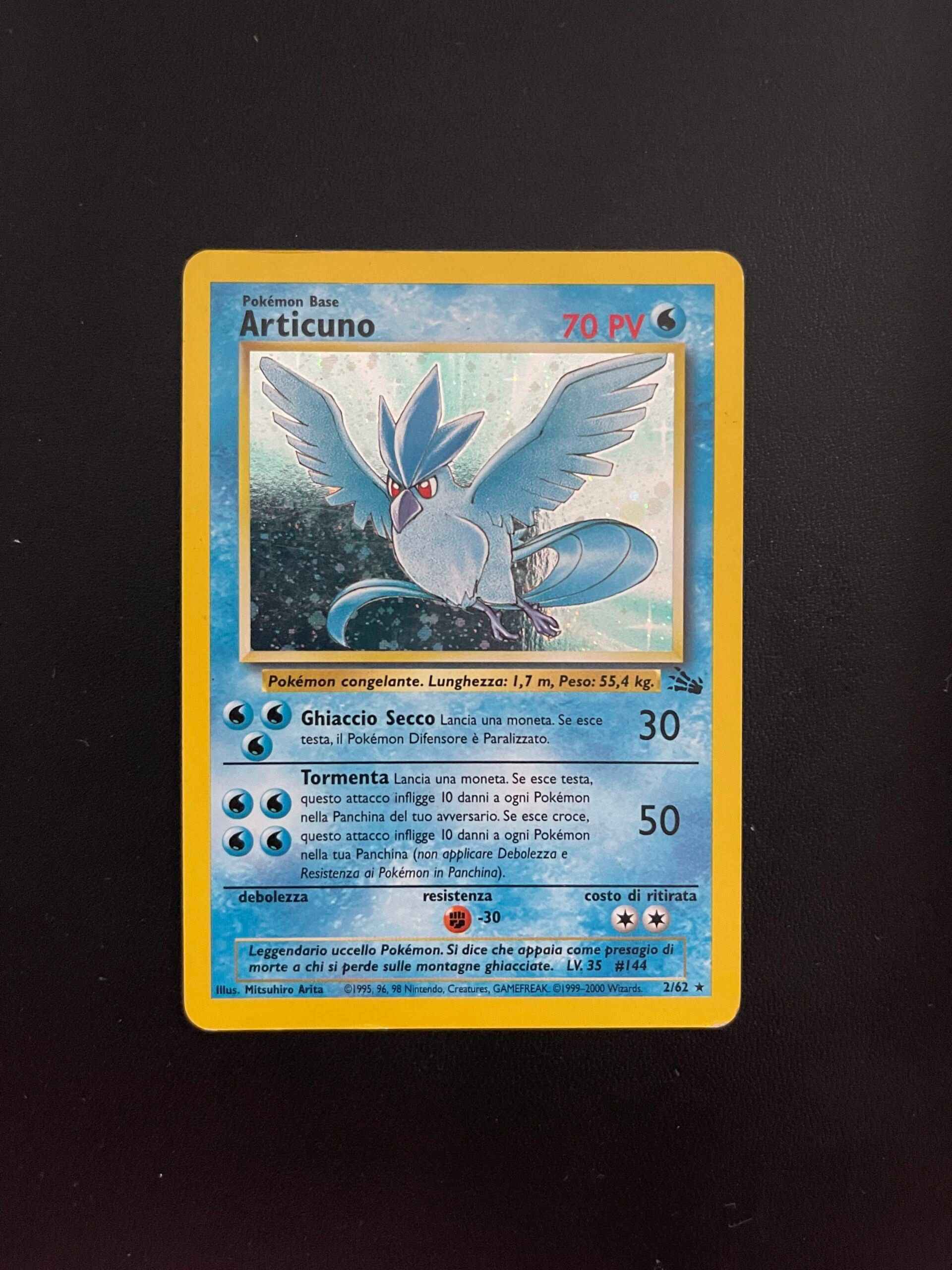 2/62 Articuno Holo | Set Fossil