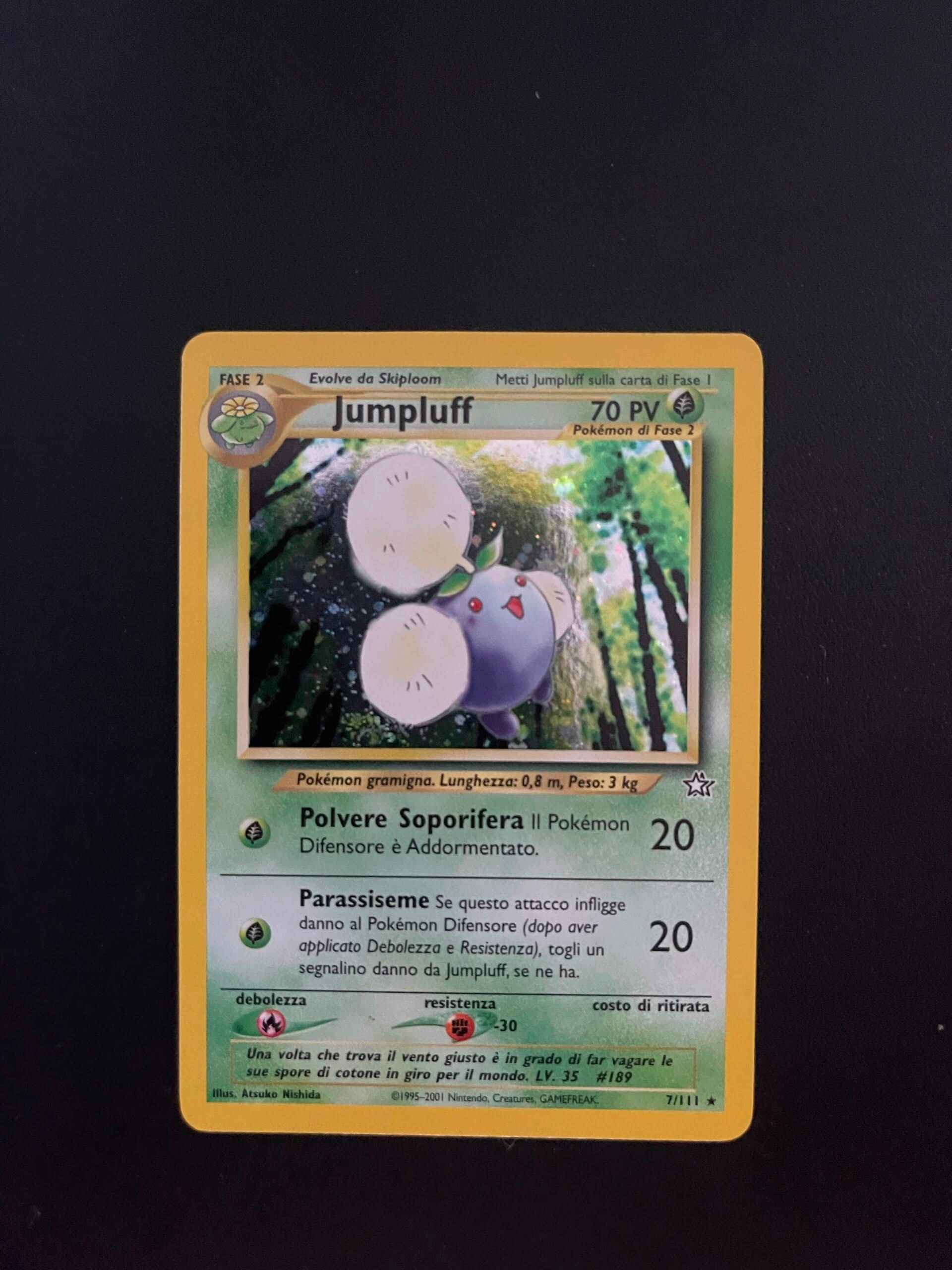 7/111 Jumpluff Holo | Neo Genesis Excellent