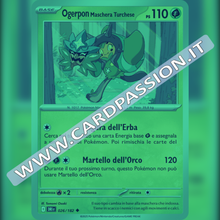 026/182 Ogerpon Maschera Turchese Reverse | Rivali Predestinati