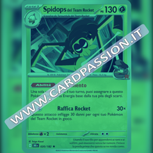 020/182 Spidops del Team Rocket Reverse | Rivali Predestinati