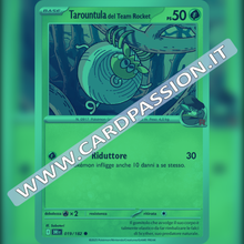 019/182 Tarountula del Team Rocket Reverse | Rivali Predestinati