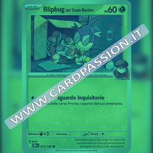 015/182 Blipbug del Team Rocket Reverse | Rivali Predestinati