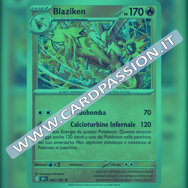 042/182 Blaziken Reverse | Rivali Predestinati