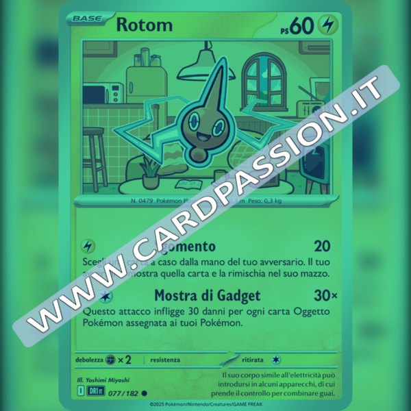 077/182 Rotom Reverse | Rivali Predestinati