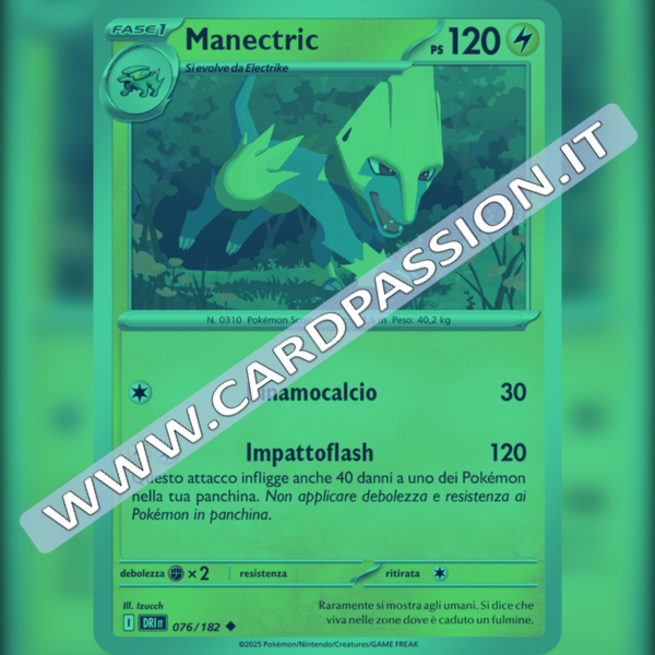 076/182 Manectric Reverse | Rivali Predestinati