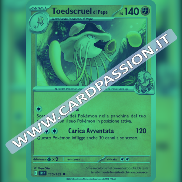 110/182 Toedscruel di Pepe Reverse | Rivali Predestinati