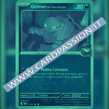 123/182 Grimer del Team Rocket Reverse | Rivali Predestinati