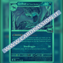 121/182 Golbat del Team Rocket Reverse | Rivali Predestinati