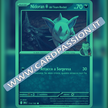 114/182 Nidoran del Team Rocket Reverse | Rivali Predestinati