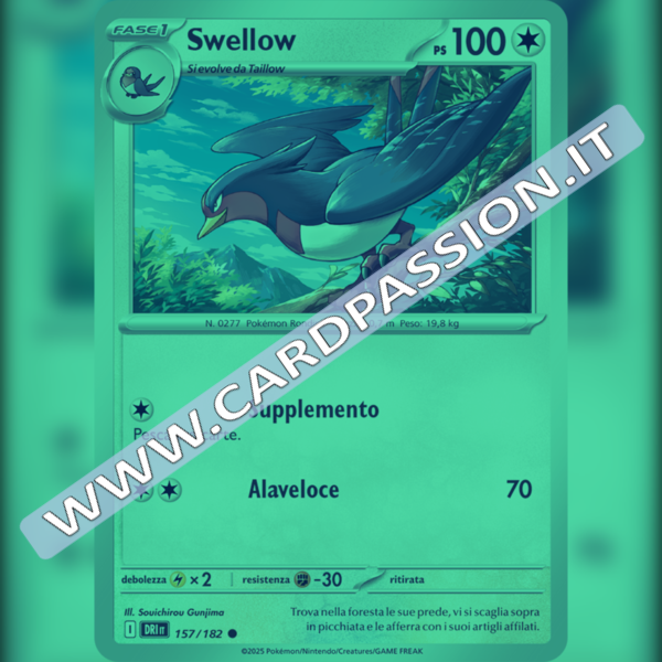 157/182 Swellow Reverse | Rivali Predestinati