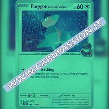 153/182 Porygon del Team Rocket Reverse | Rivali Predestinati