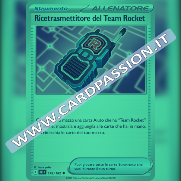 178/182 Ricetrasmettitore del Team Rocket Reverse | Rivali Predestinati